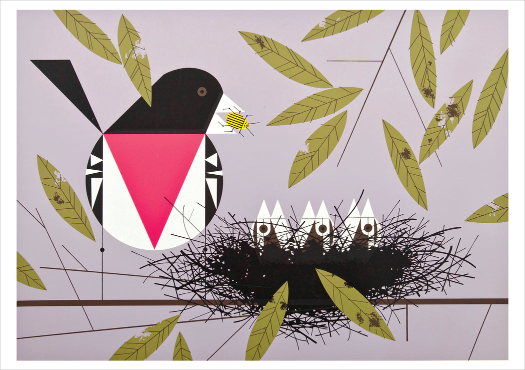 Charley Harper: Nesting Instinct Boxed Notecard Assortment_Interior_3