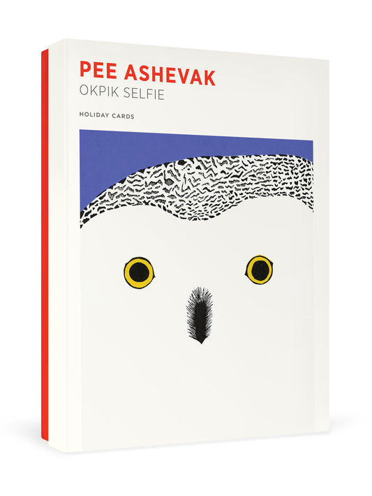 Pee Ashevak: Okpik Selfie Holiday Cards_Front_3D