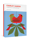 Charley Harper: Cardinals Consorting Holiday Cards_Primary