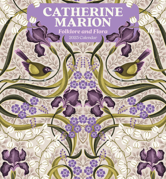 Catherine Marion: Folklore and Flora 2025 Wall Calendar_Front_Flat