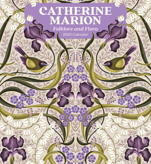 Catherine Marion: Folklore and Flora 2025 Wall Calendar_Front_Flat