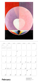 Hilma af Klint: Original Abstraction 2025 Wall Calendar_Interior_1