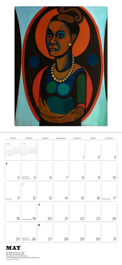 Faith Ringgold 2025 Wall Calendar_Interior_1