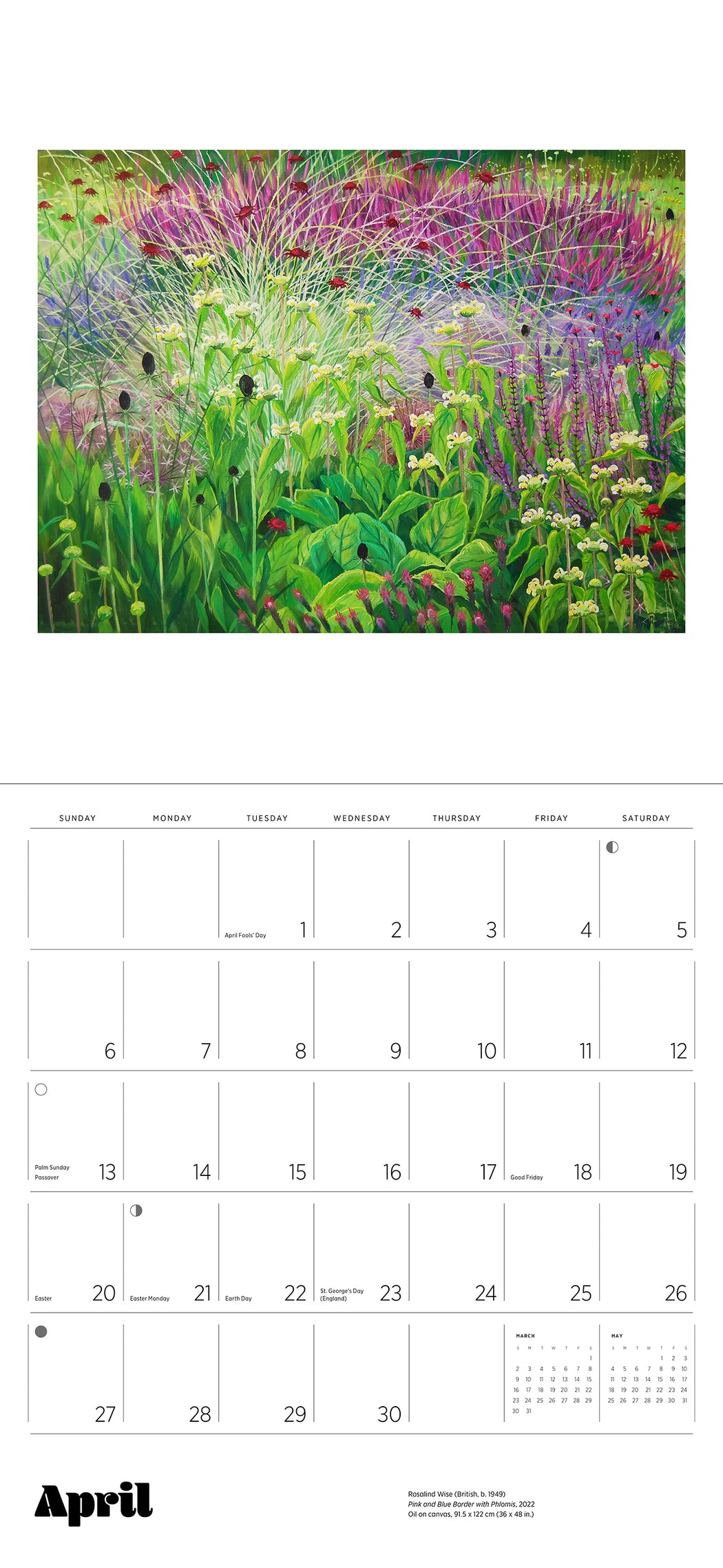 Rosalind Wise 2025 Wall Calendar_Interior_1