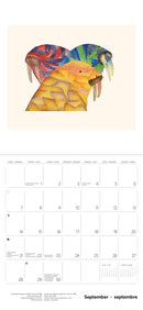 Inuit Art: Kinngait 2025 Wall Calendar_Interior_1