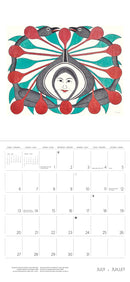 Kenojuak Ashevak 2025 Wall Calendar_Interior_1