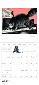 B. Kliban: CatCalendar 2025 Wall Calendar_Interior_1