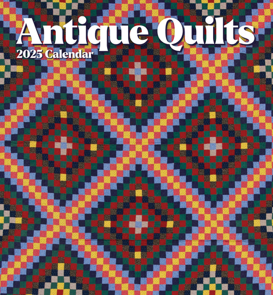 Antique Quilts 2025 Wall Calendar_Front_Flat