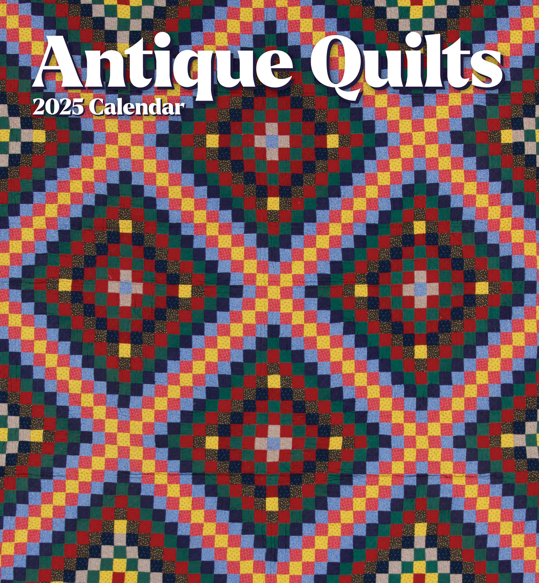 Antique Quilts 2025 Wall Calendar_Front_Flat