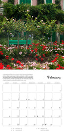 Monet's Passion: The Gardens at Giverny 2025 Mini Wall Calendar_Interior_1