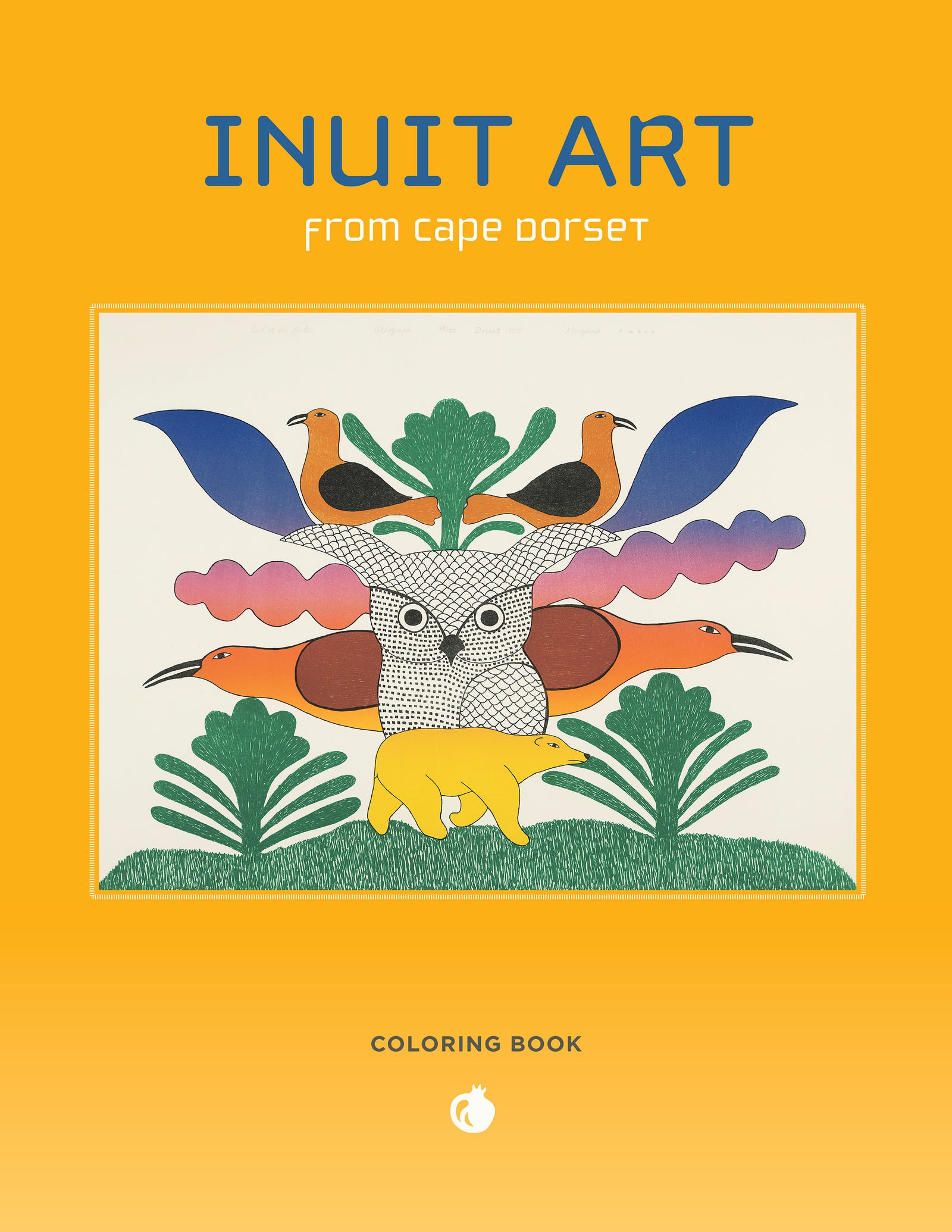 Inuit Art from Kinngait Coloring Book_Zoom