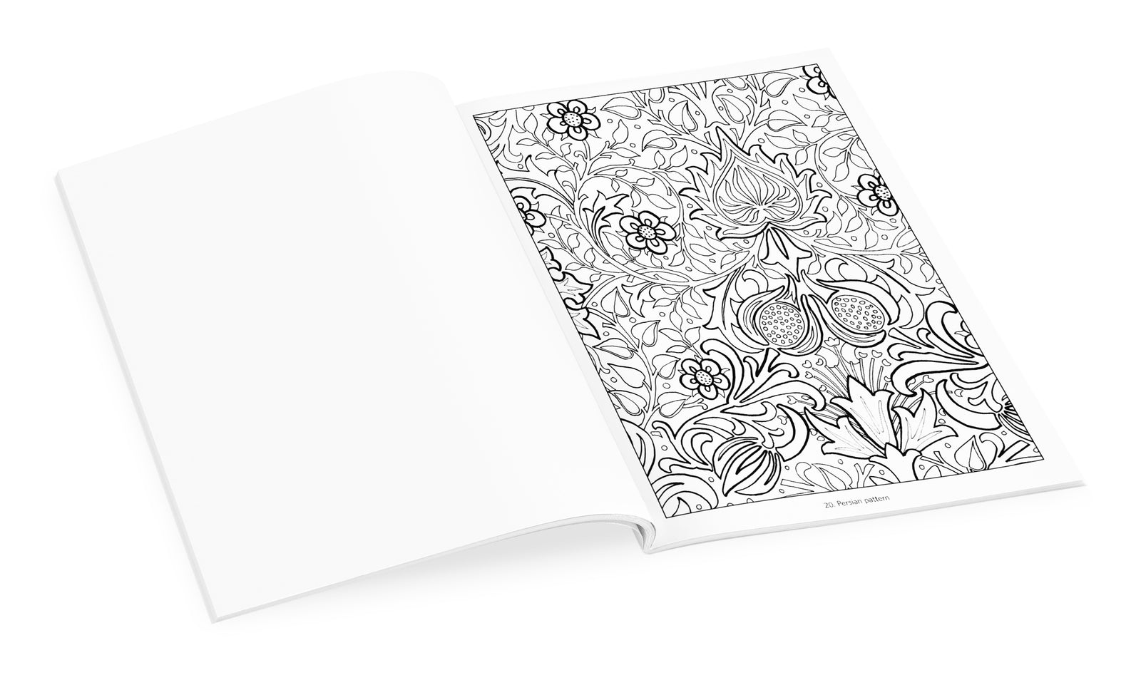 William Morris Coloring Book_Interior_1