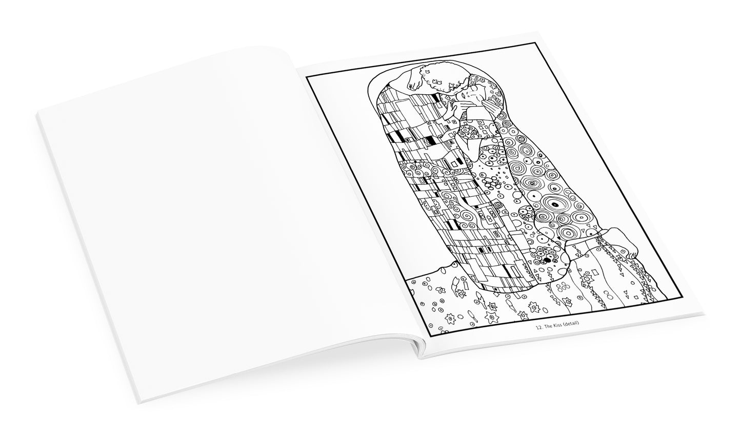 Gustav Klimt Coloring Book_Interior_1