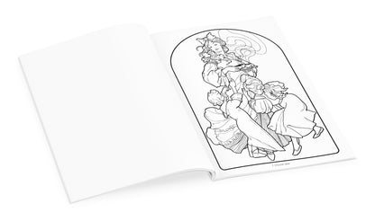 Alphonse Mucha Coloring Book_Interior_2