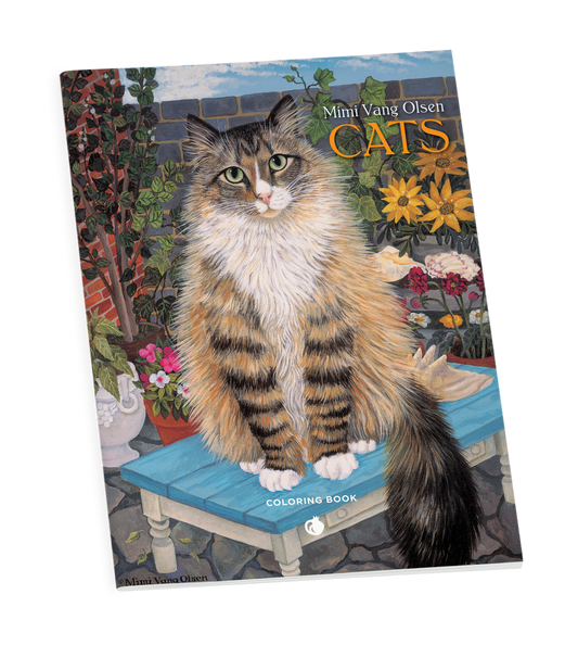 Mimi Vang Olsen: Cats Coloring Book_Primary