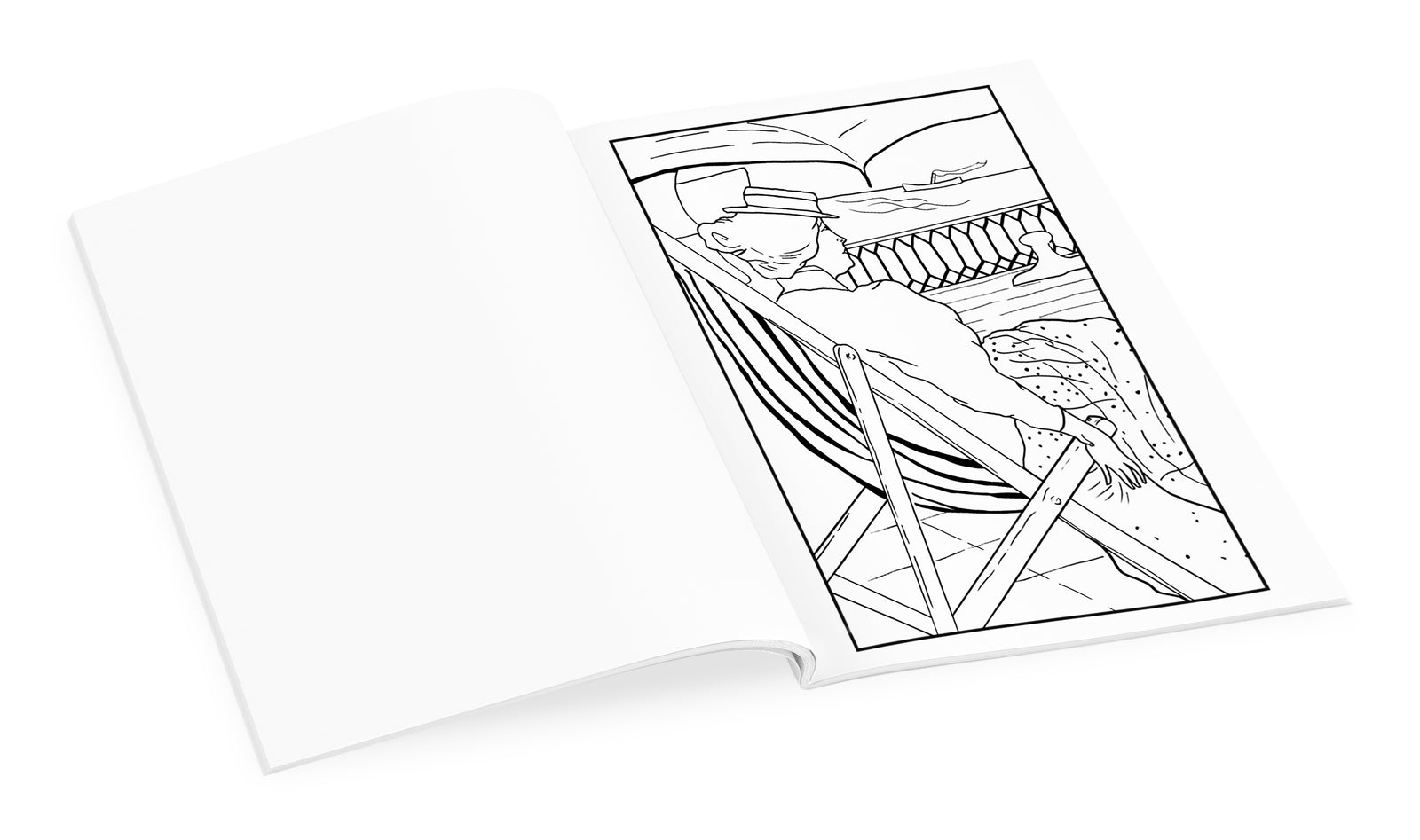 Impressionists on the Water Coloring Book_Interior_2