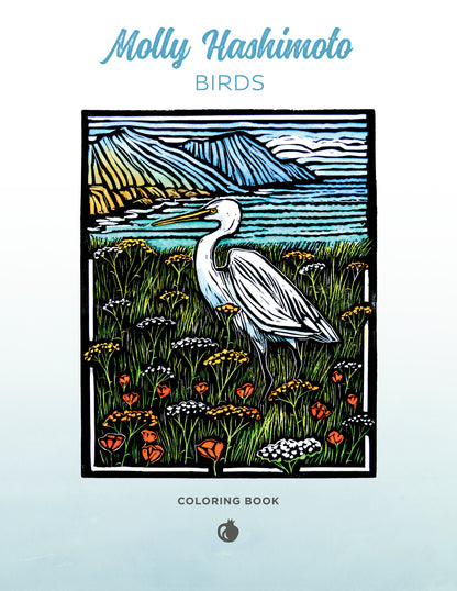 Molly Hashimoto: Birds Coloring Book_Zoom