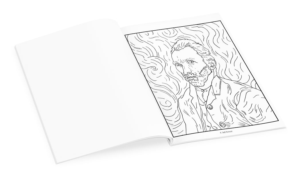 Vincent van Gogh Coloring Book_Interior_1