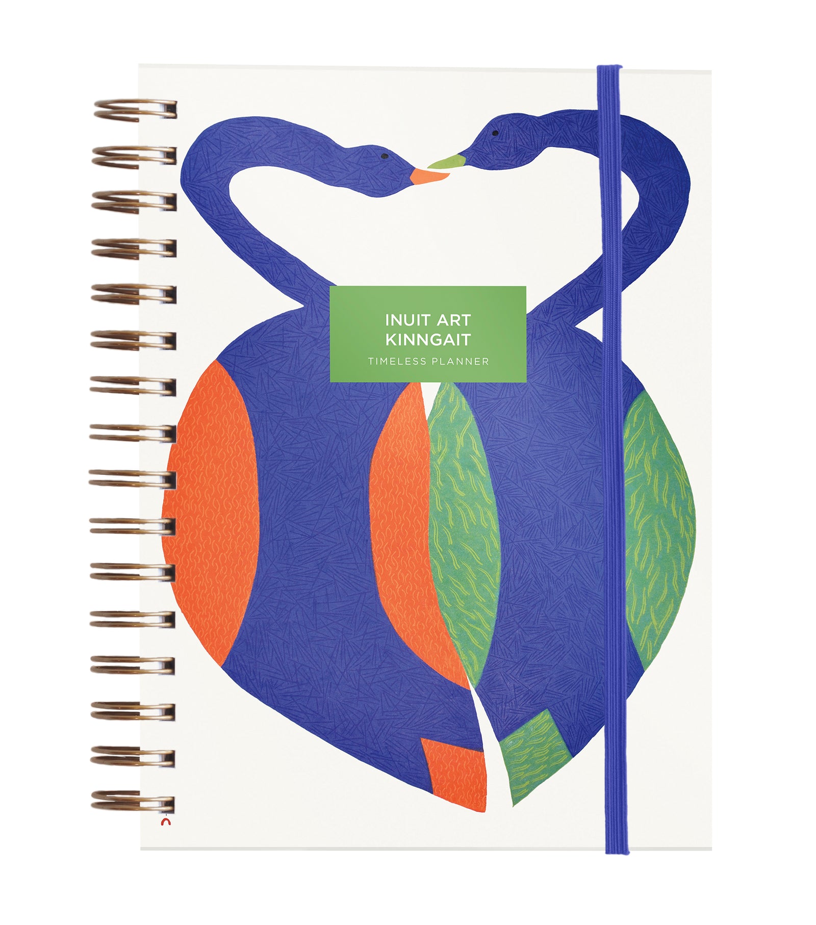 Inuit Art: Kinngait Timeless Planner_Front_3D