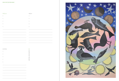 Inuit Art: Kinngait Timeless Planner_Interior_1