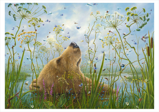 Robert Bissell: The Whole World Birthday Card_Front_Flat