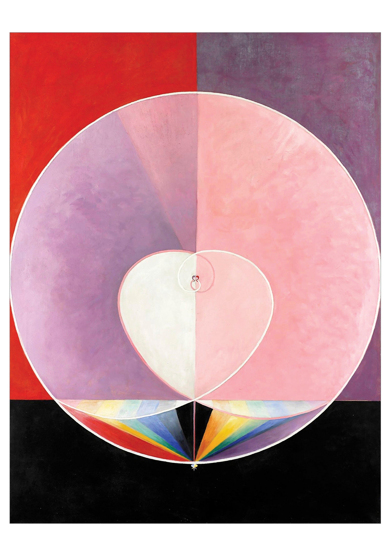 Hilma af Klint: The Dove, No. 2 Birthday Card_Front_Flat