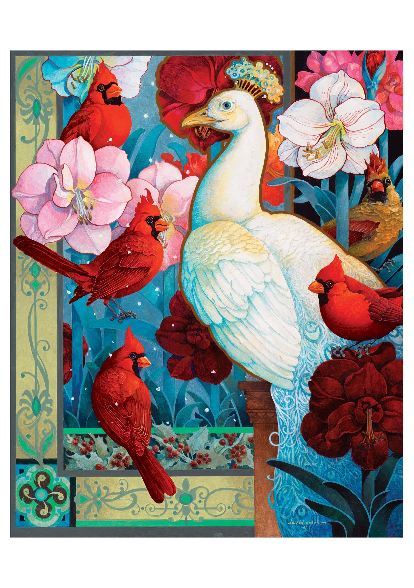 David Galchutt: The Coming of Winter Birthday Card_Front_Flat