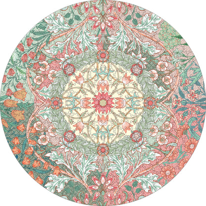 William Morris 500-Piece Circular Jigsaw Puzzle_Zoom