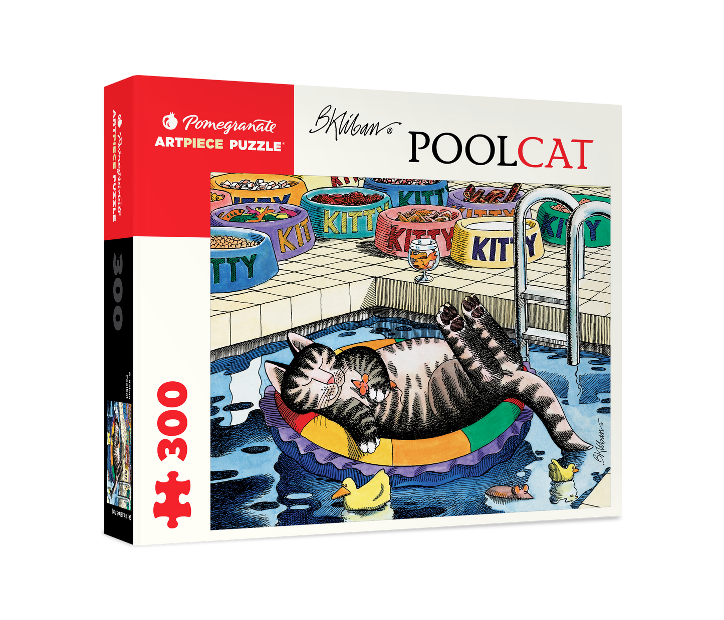 B. Kliban: PoolCat 300-piece Jigsaw Puzzle_Primary