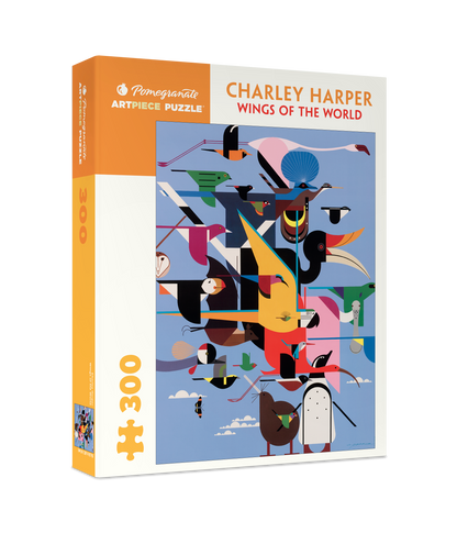 Charley Harper: Wings of the World 300-piece Jigsaw Puzzle_Primary