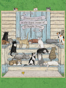 Edward Gorey: Seventeen Cats 300-Piece Jigsaw Puzzle_Zoom