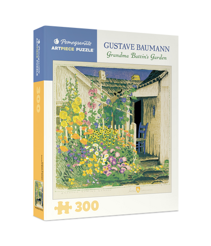 Gustave Baumann: Grandma Battin's Garden 300-Piece Jigsaw Puzzle_Primary