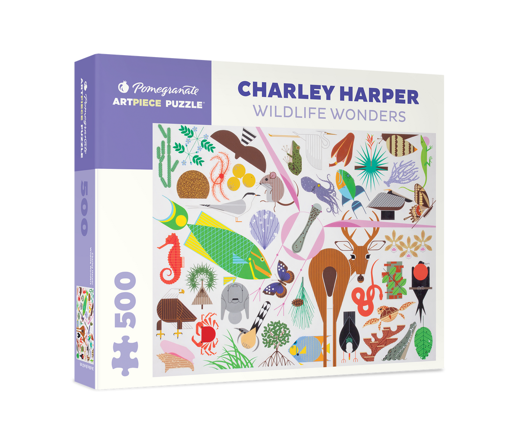 Charley Harper: Wildlife Wonders 500-Piece Jigsaw Puzzle_Primary