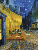 Vincent van Gogh: Terrace of a Café at Night 500-Piece Jigsaw Puzzle_Zoom