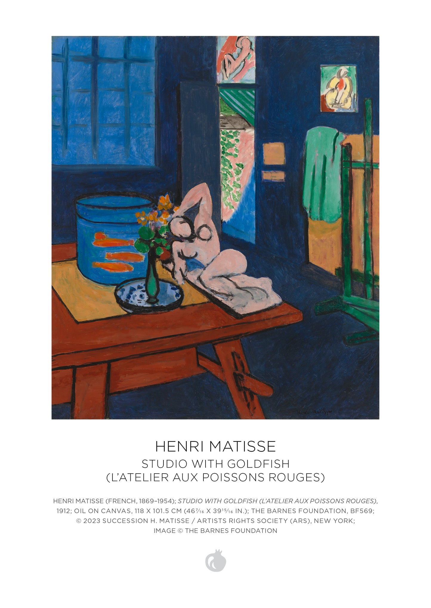 Henri Matisse 120-Piece Double-Sided Jigsaw Puzzle Set_Back_Multipiece