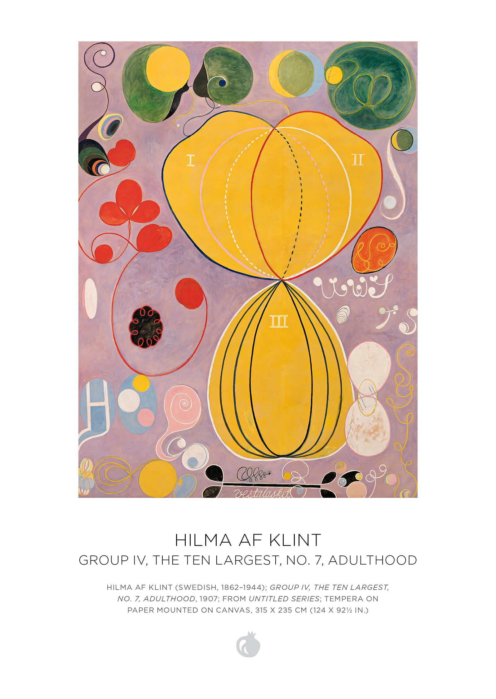 Hilma af Klint 120-Piece Double-Sided Jigsaw Puzzle Set_Back_Multipiece