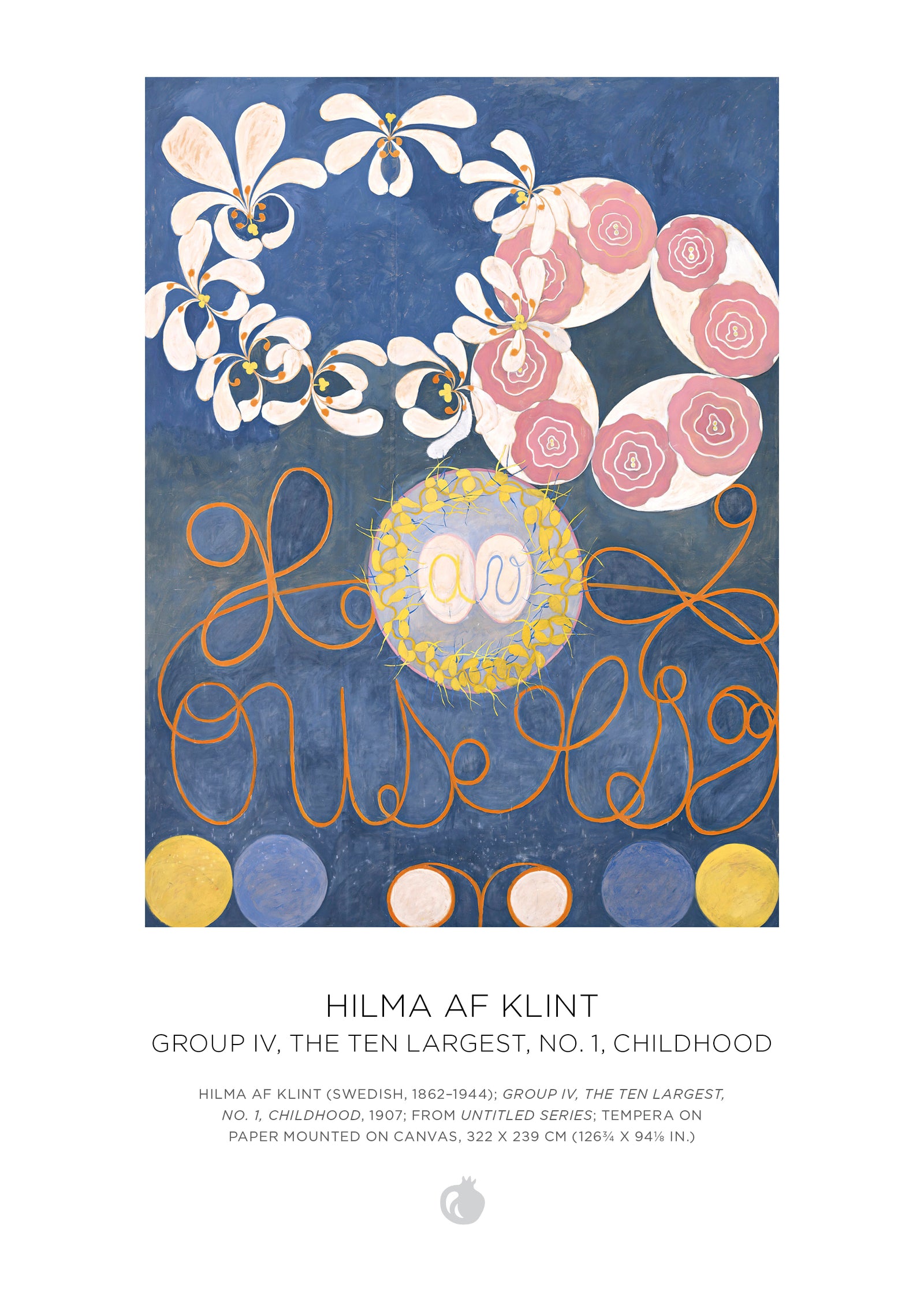 Hilma af Klint 120-Piece Double-Sided Jigsaw Puzzle Set_Back_Multipiece