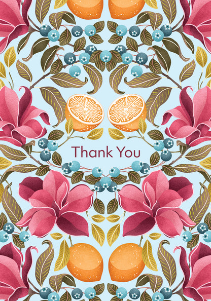 Catherine Marion: Lemons & Magnolia Thank You Notes_Interior_1