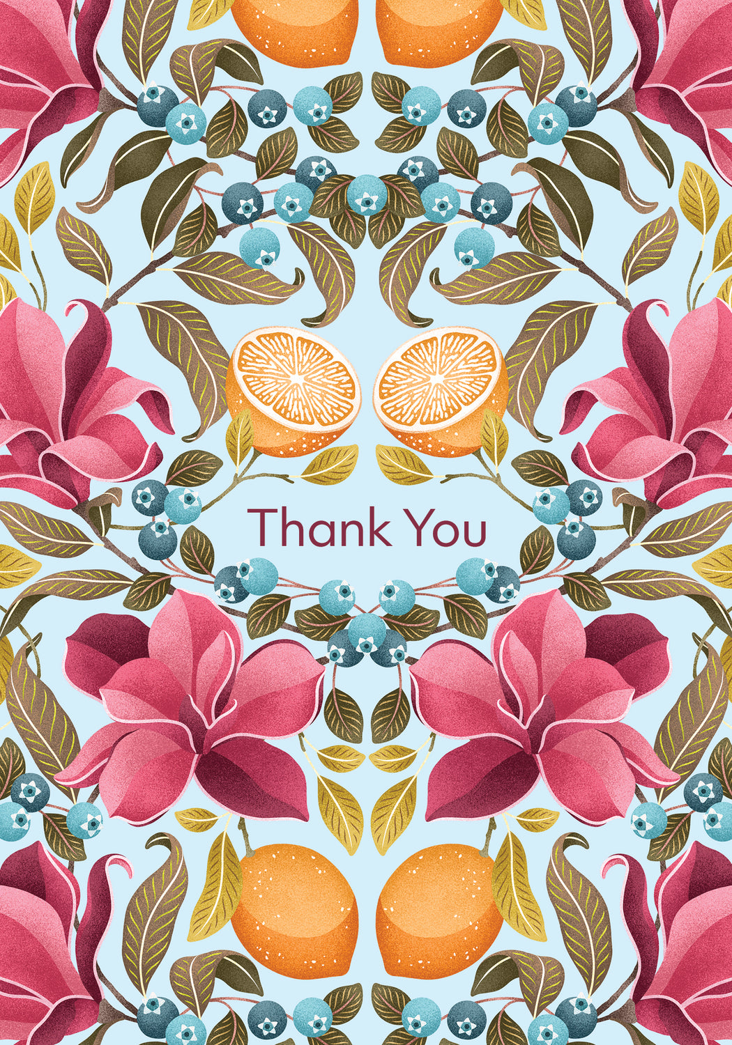 Catherine Marion: Lemons & Magnolia Thank You Notes_Interior_1