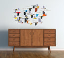 Charley Harper: A Flock of Birds Wall Décor_Environmental