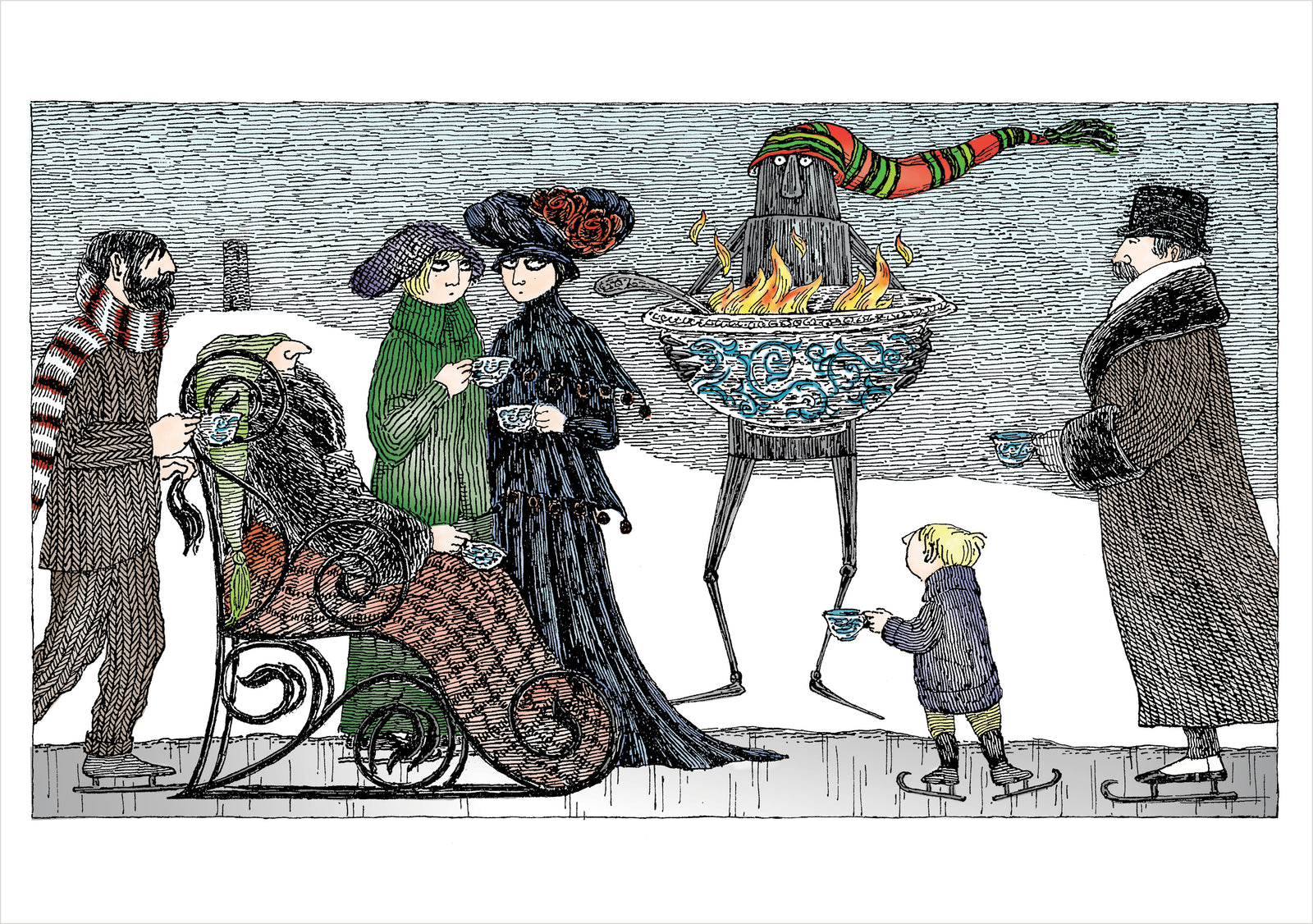 Edward Gorey Holiday Card Assortment_Interior_4