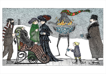 Edward Gorey Holiday Card Assortment_Interior_4