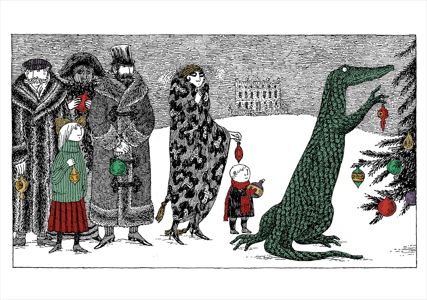 Gorey Greetings: An Edward Gorey Holiday Card Assortment_Interior_2