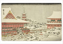 Hiroshige: Scenes of Winter Holiday Card Assortment_Interior_4